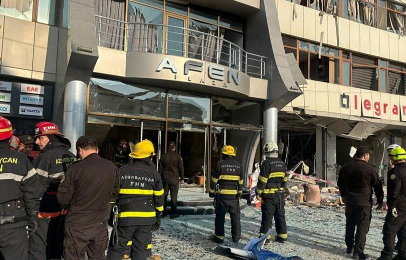 Bakü İş Merkezinde Patlama: İlk Belirlemelere Göre 5 Yaralı