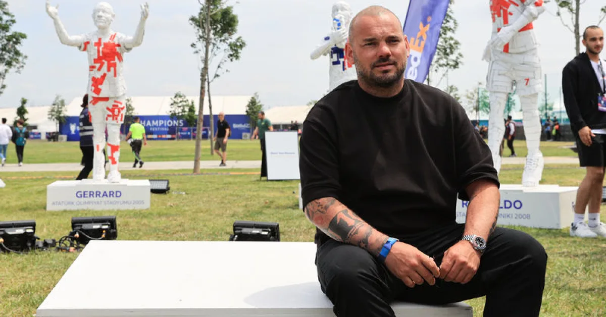 Sneijder neden kilo aldığını ilk kez açıkladı!